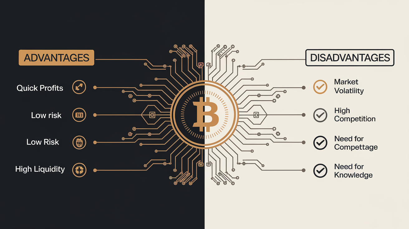 Переваги та недоліки арбітражу криптовалют