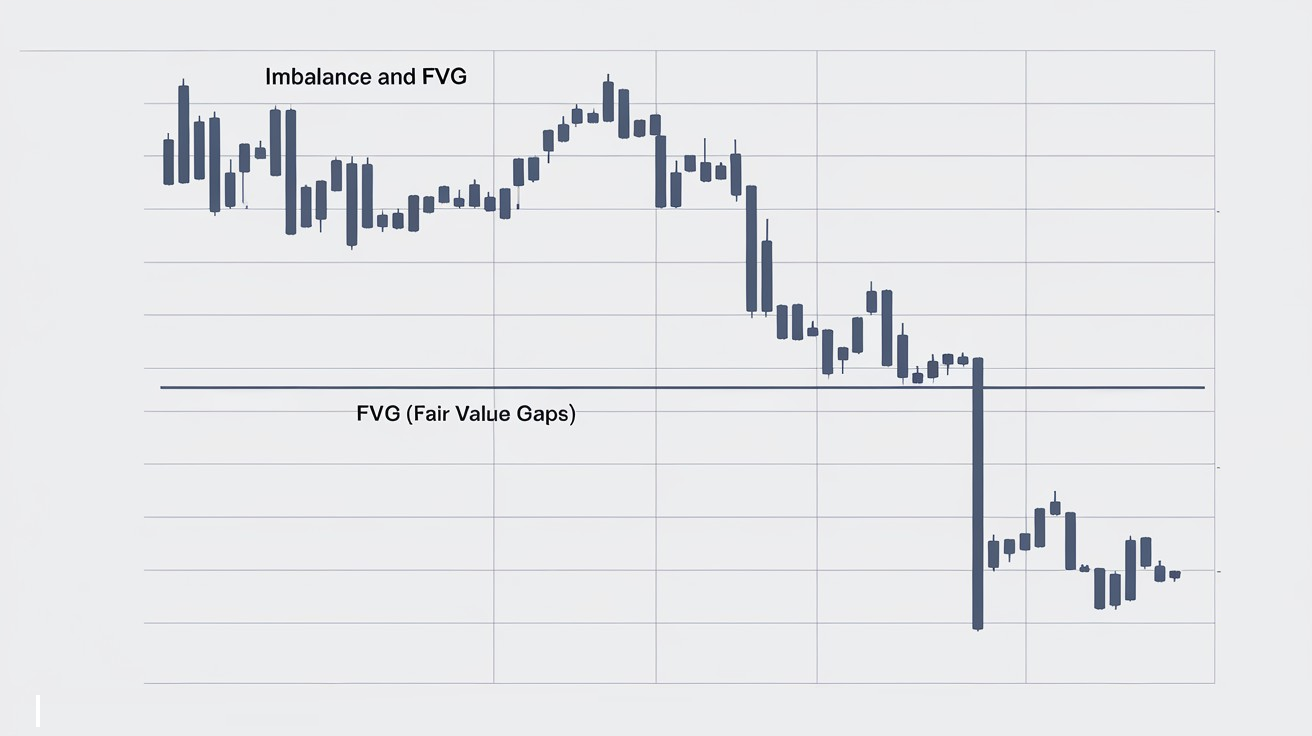 Imbalance и FVG (Fair Value Gaps): Сильные зоны ликвидности