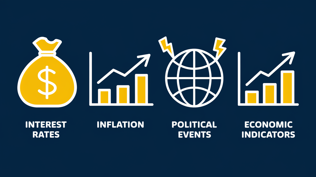 Основні фактори, що впливають на ринок FOREX