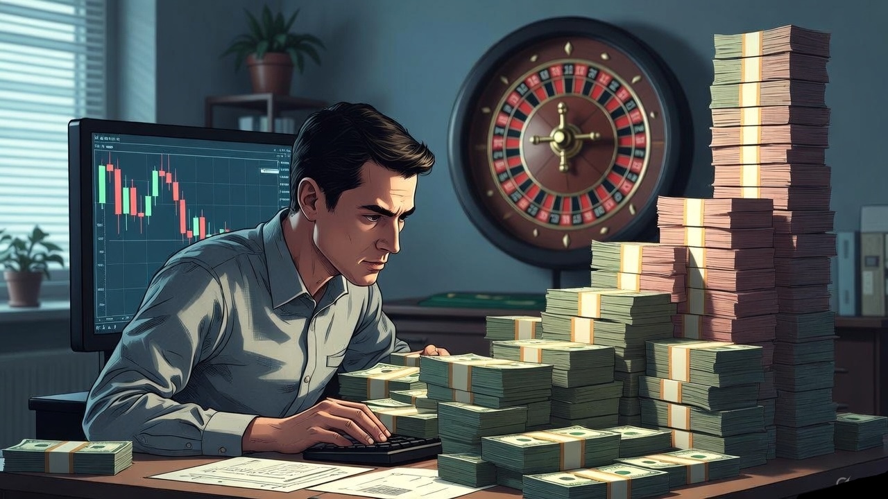 Chart of Bitcoin dominance on TradingView