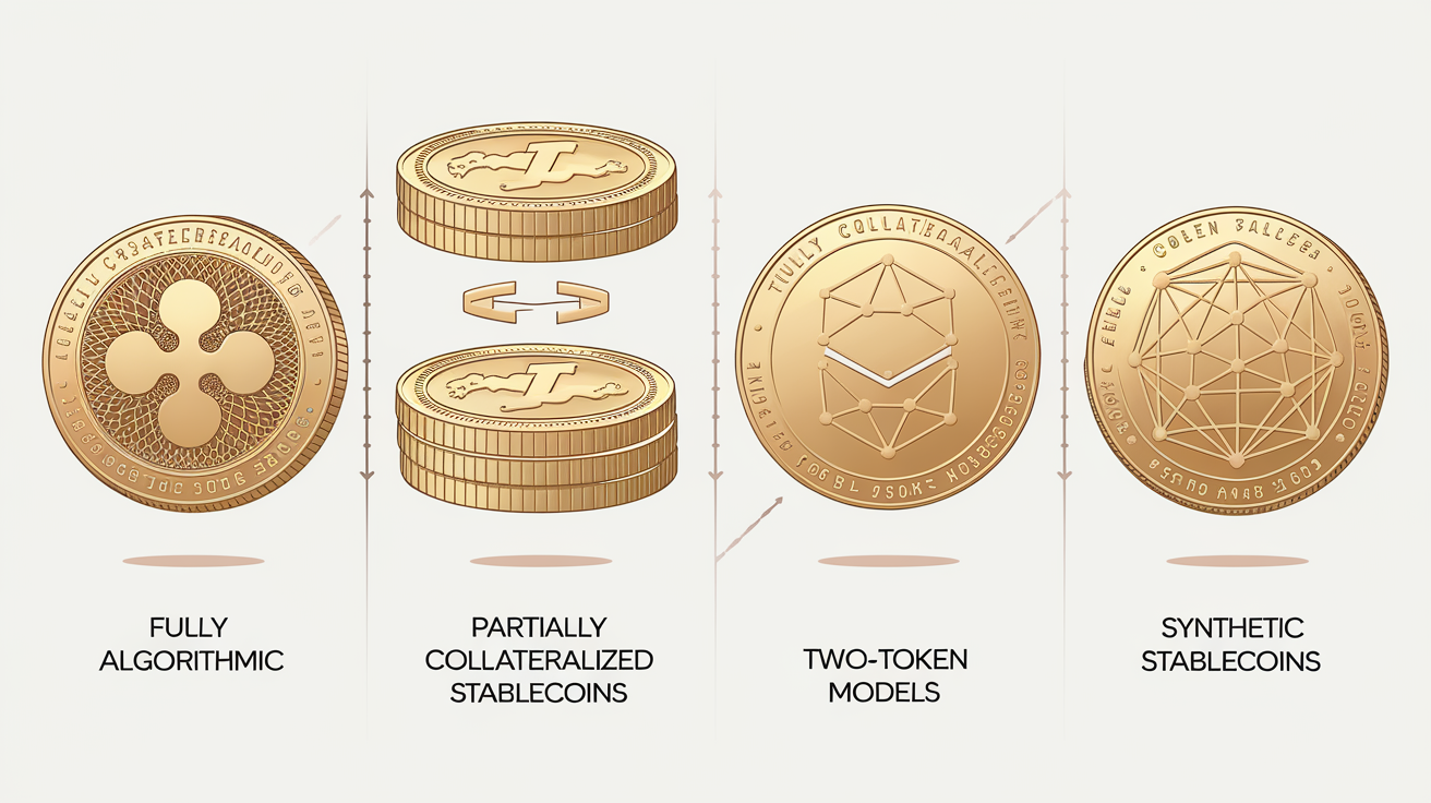 Види алгоритмічних стейблкоїнів